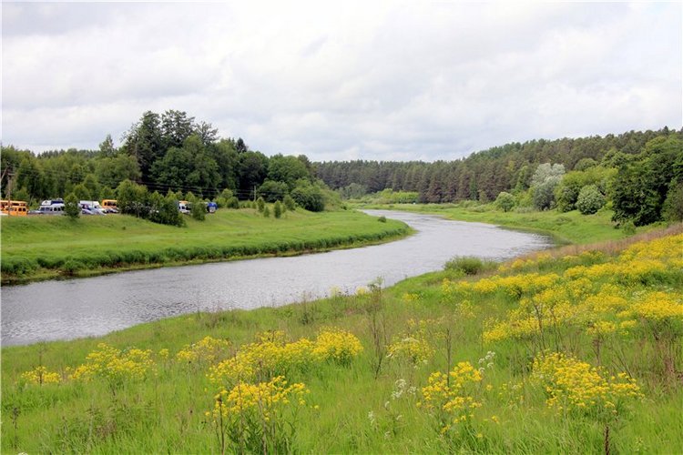 Троицкие гуляния у деревни Василёво, часть первая. Архитектурно-этнографический музей под открытым небом "Василёво"