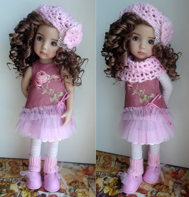 Зима, холода и красота — Куклы Dianna Effner (Эффнер) из винила: Little Darling