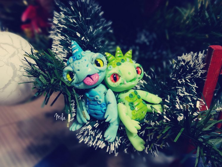 Новые лучи добра от Милы — Лепка авторских игрушек и папье