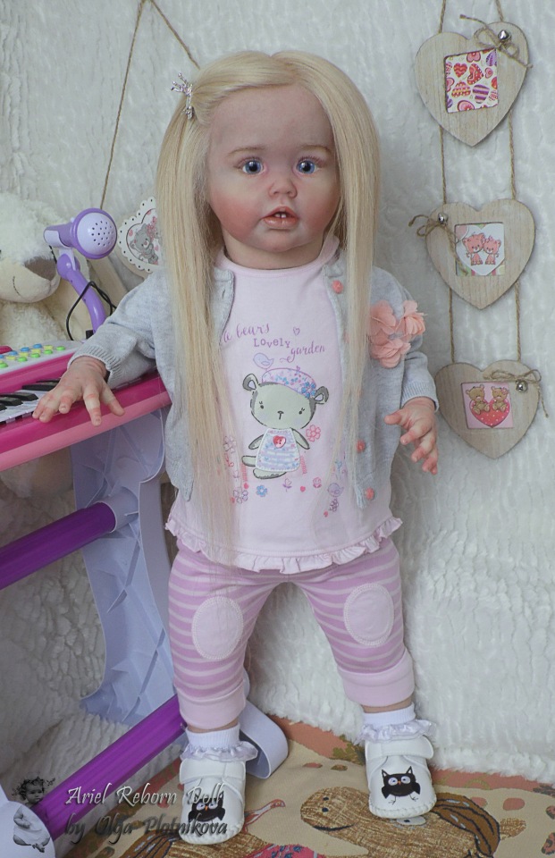 Ariel by Joanna Kazmierczak, куклы reborn Ольги Плотниковой (фото 3)