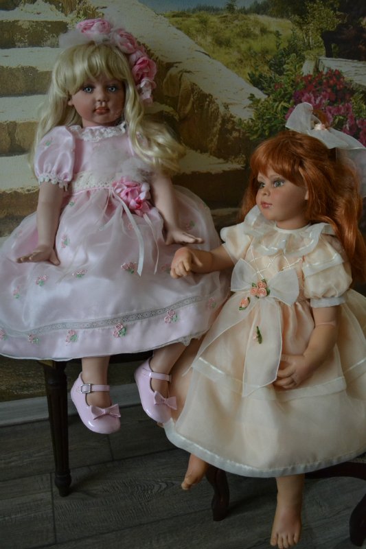 А любите ли вы кукол Fayzah Spanos так, как люблю их я - или часть моей коллекции и души