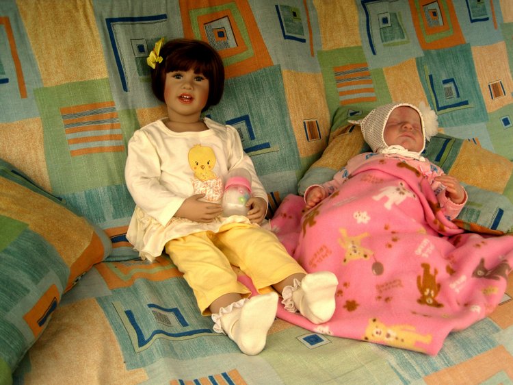 Лерочка и её куклы. Коллекционная кукла Лена Sissel Skille