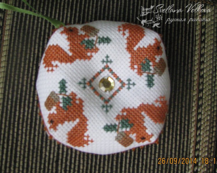 Вышивка в интерьере — Вышивка крестиком