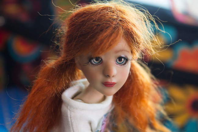 Моя "жемчужинка" Женька. Авторская шарнирная кукла Pearl Ирины Поздняковой P.I.A.Dolls (фото 10)