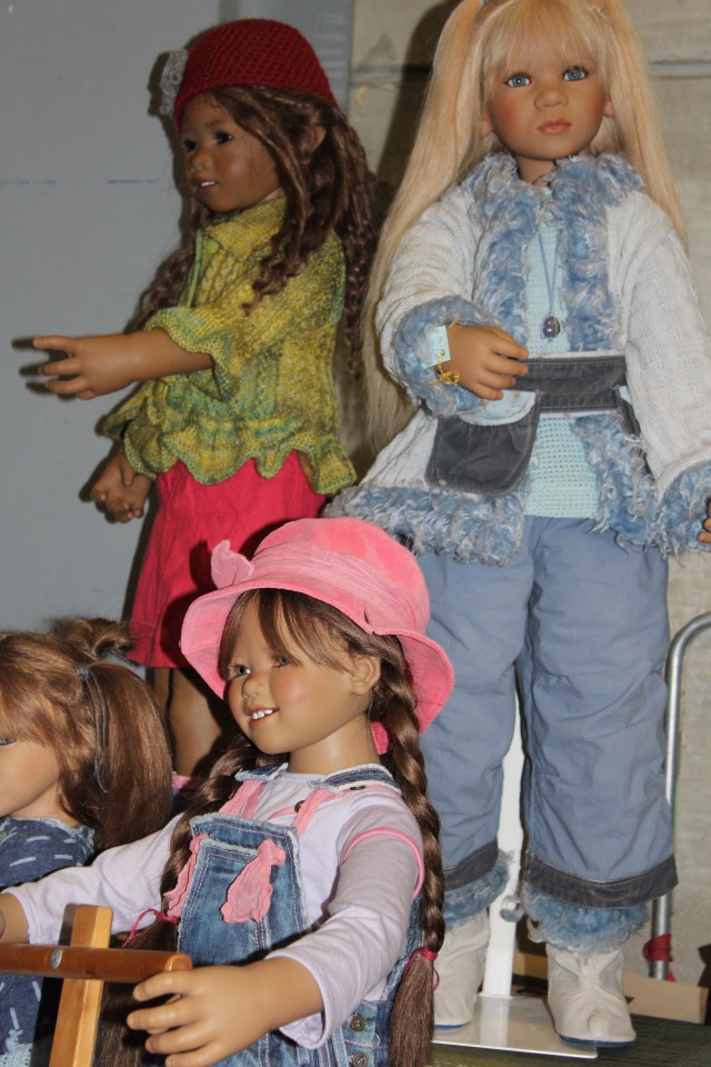 Выставка мишек, кукол и кукольной миниатюры в Голландии 2017 - часть первая