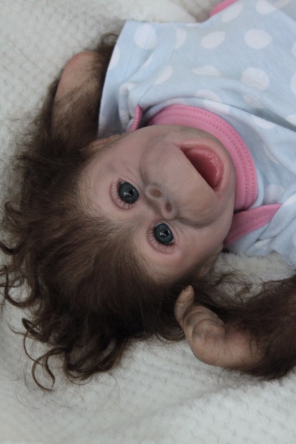 Карамелька кукла-реборн Элины Кудрявцевой