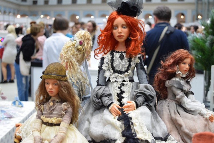 VIII Московская международная выставка Искусство куклы. Таланты и поклонники. Часть I