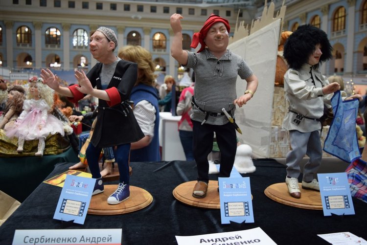 VIII Московская международная выставка Искусство куклы. Таланты и поклонники. Часть II