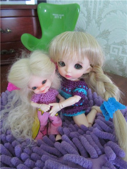 Нарядик для Мэгги, или вечерние забавы куклят