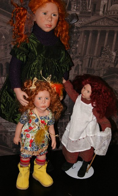 Коллекционная кукла Almalotte и компания - мои любимые рыжики Zwergnase