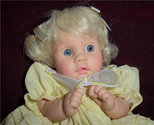 Рождественский Ангел. Виниловая малышка от Pauline Bjonness-Jacobsen (Паулине Якобсен)