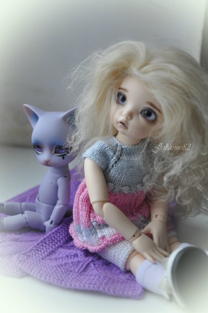 Фиолетовое настроение — Коллекции кукол BJD (БЖД): фото витрин