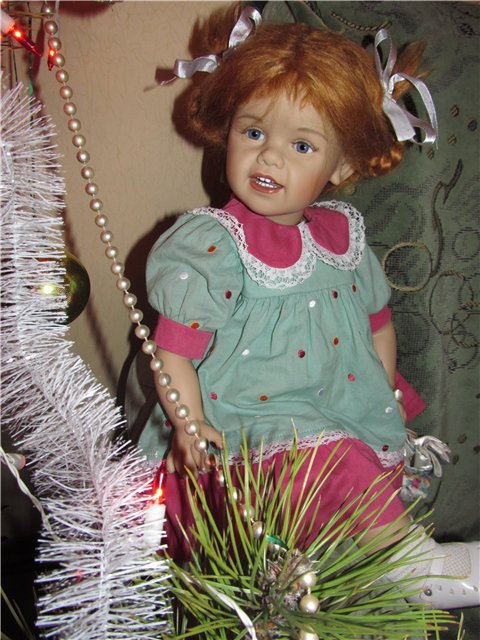 Кукла Дотти от Sissel Skille, или, говорят под Новый год, что не пожелается (фото 8)