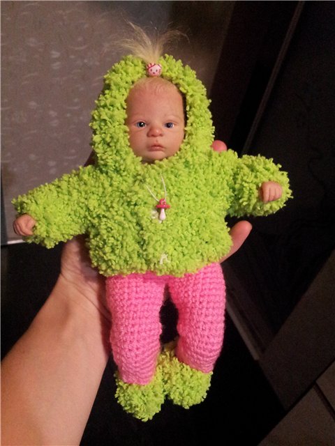 Удивительный ребёнок. Кукла реборн Фрося (фото 7)