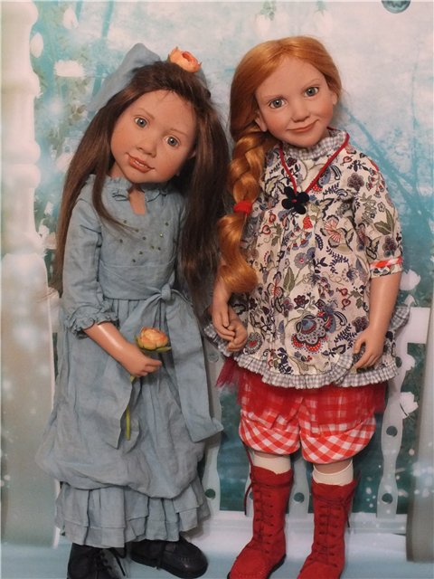 Ко мне приехала коллекционная кукла Минтье от Zwergnase (фото 7)