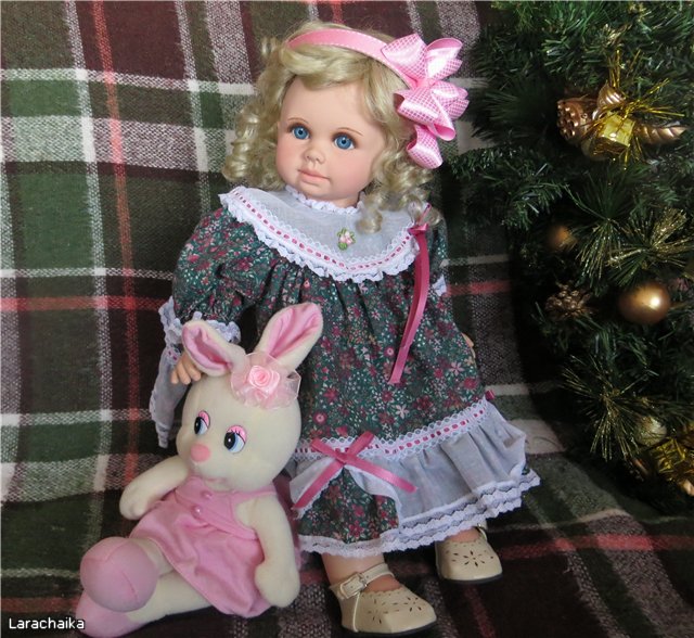 "Прощание с ... ёлкой..."-Зарисовка. Редкие коллекционные куклы от Jerri McCloud (фото 3)