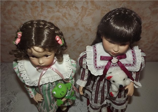 Винтажные куклы - начало коллекции