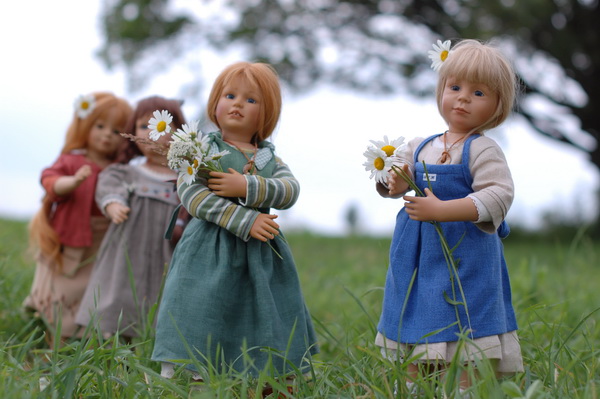 Куклы Bettina Feigenspan-Hirsch или большая прогулка