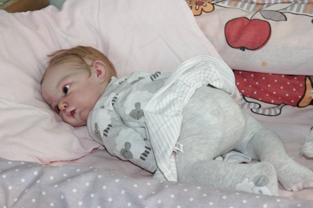 Мои маленький большеглазик, кукла реборн Беспаловои Жанны