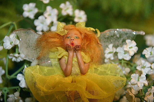 Фея Осенних листьев. Мини кукла (фото 2)