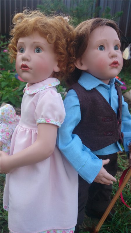 Карл и Каролина - брат и сестра от Беатрис Перини, Готц (фото 9)