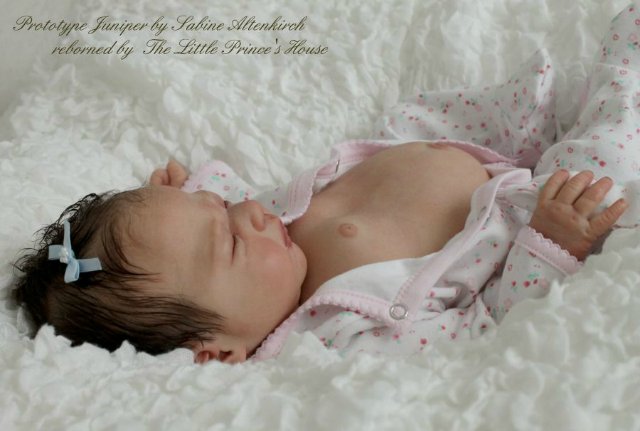 Прекрасная спящая белоснежка Прототип молда Juniper kit by Sabine Altenkirch