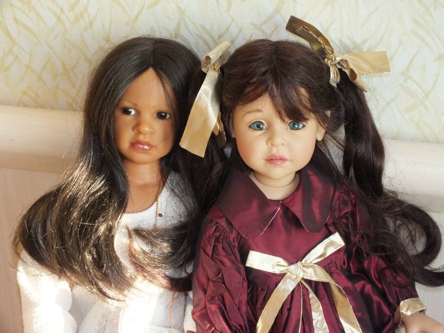 2 подружки красавицы — Куклы Joke Grobben (Джок Гроббен): Gotz (фото 2)