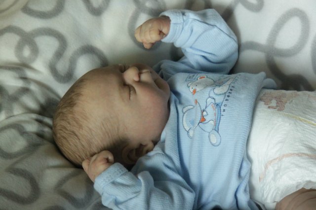 Жульенчик... Малыш реборн Виктории Вишни (фото 4)