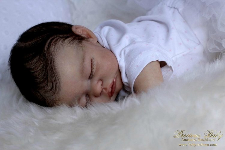 Малышка Квини. Кукла реборн Анастасии Бочковой