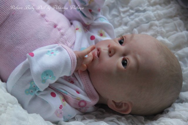 Аделиночка... Куколка реборн Виктории Вишни