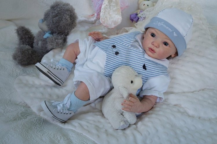 Малыш Микки. Кукла реборн Наталии Коноваловой (фото 10)