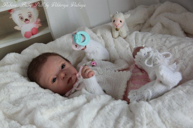 Аделиночка 2... Куколка реборн Виктории Вишни