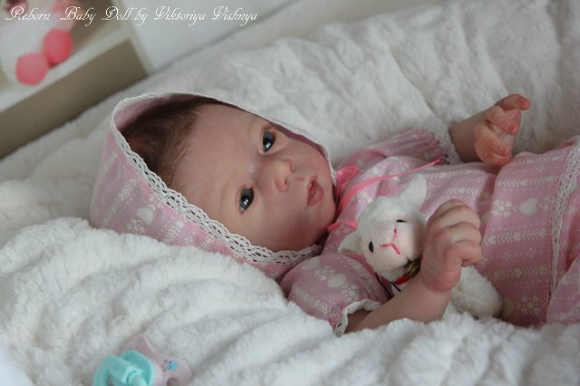 Аделиночка 2... Куколка реборн Виктории Вишни