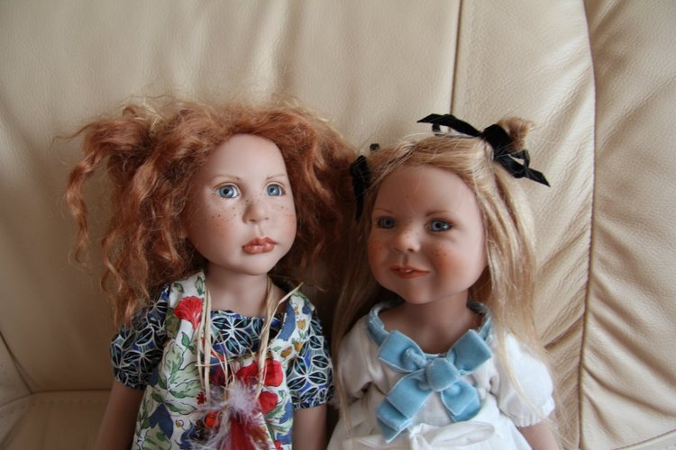 Девочка-улыбка. Крошка Akkelies от Zwergnase