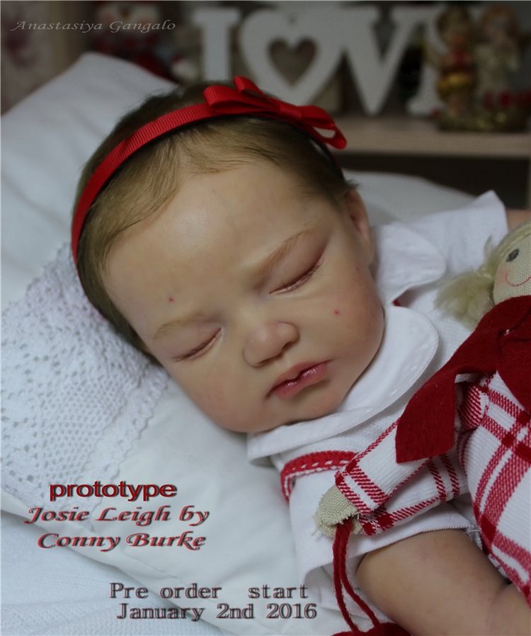 Мой прототип Josie Leigh, Джози Лью. Кукла реборн Анастасии Гангало