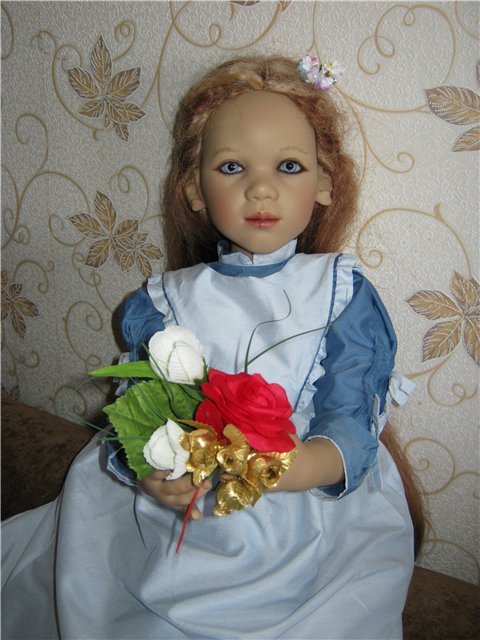 KRISSI-I - коллекционная кукла от Annette Himstedt (фото 7)
