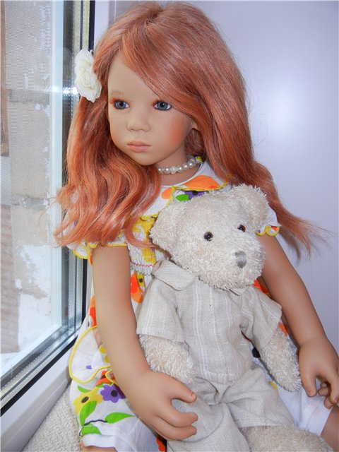 Моя нежная, грустная рыжулька Полинка (Pauline от Annette Himstedt, 2004) (фото 6)