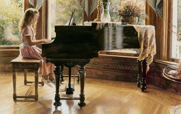 Steve Hanks - Мастер акварели. Изумительно трогательные работы известного акварелиста