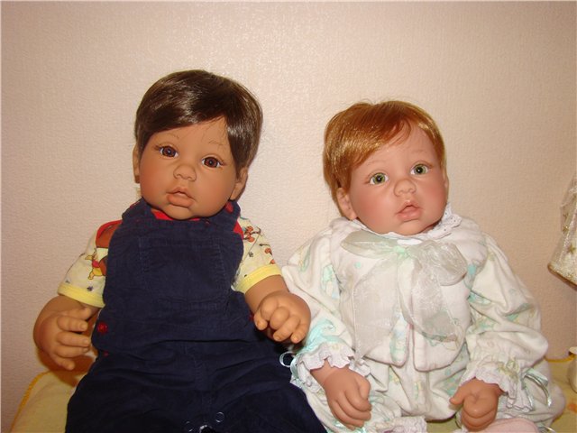 Смуглые детишки.Коллекционные куклы Ли Миддлтон (Lee Middleton) (фото 4)