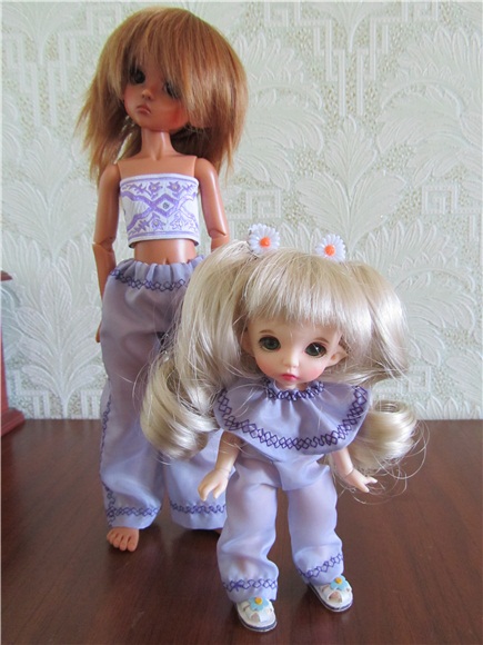 Сиреневое настроение | Бэйбики Сиреневое настроение — Одежда и обувь для кукол BJD (БЖД): 1/3 (фото 10)