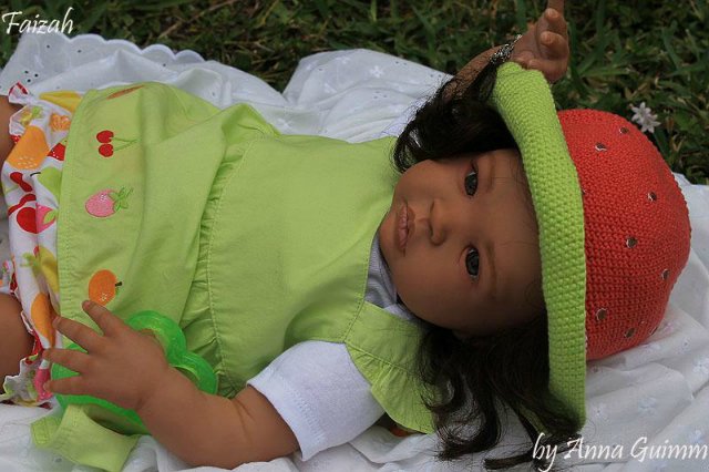 Интересная мулаточка,на основе молда шаян