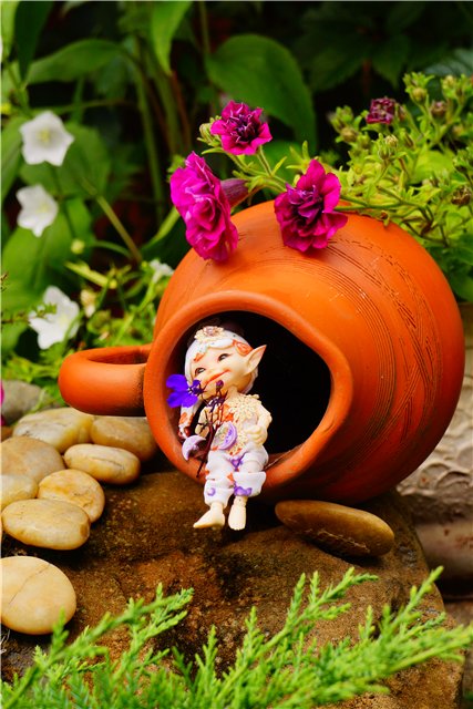 Цветочный эльф | Бэйбики Цветочный эльф — Куклы Fairyland (ФэйриЛэнд): BJD (БЖД) (фото 5)