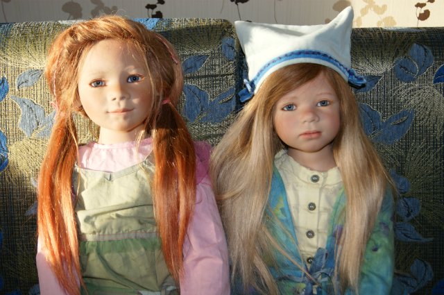 Марти и Мика - солнечные девочки от Annete Himstedt (фото 7)