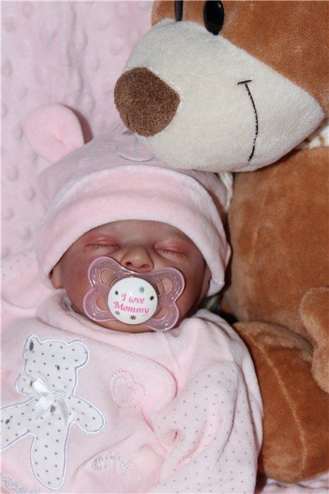 Моя малышка из молда Багги скульптора Бонни Браун. Куклы-реборн Кокотановой Марины