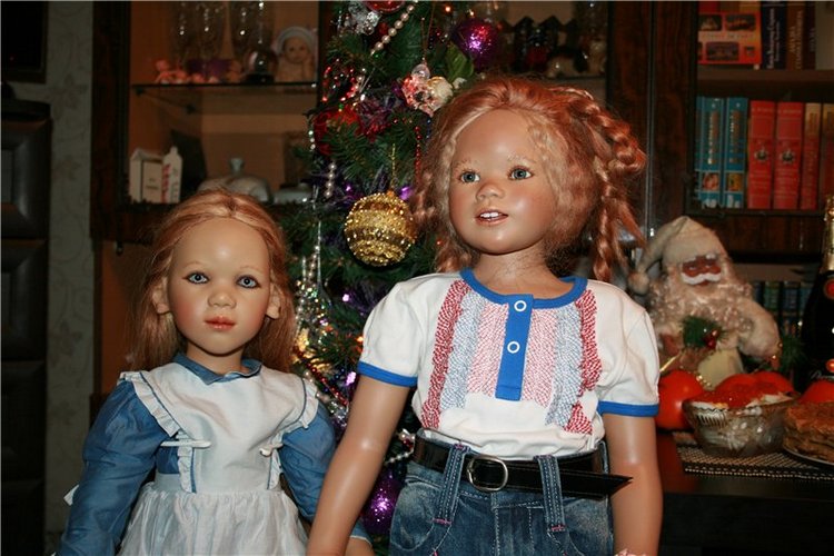 С Новым Годом 2014! Наш третий Новый Год на Бейбиках и моя коллекция кукол