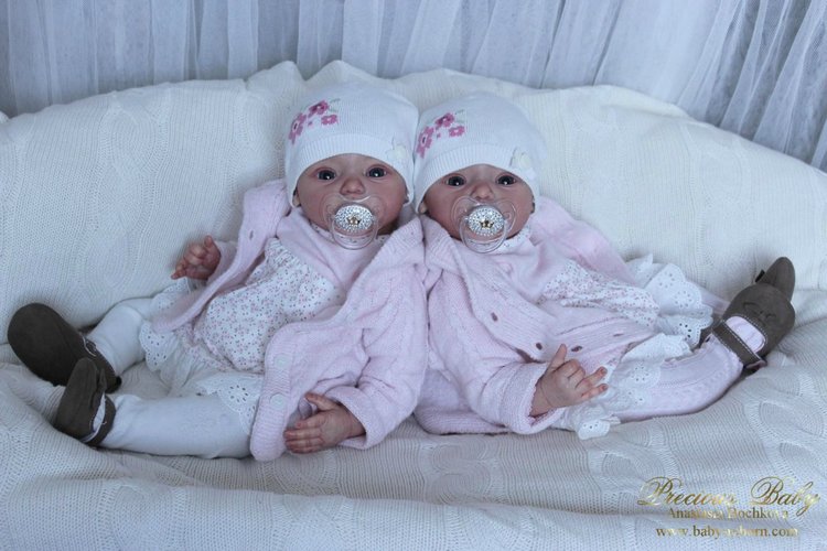 Мы двойняшки! Куклы реборн Анастасии Бочковой