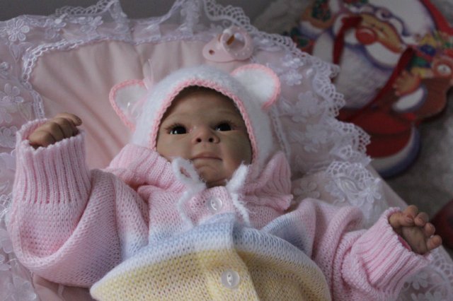 Мышонок Ульяша 3... Куколка реборн Виктории Вишни