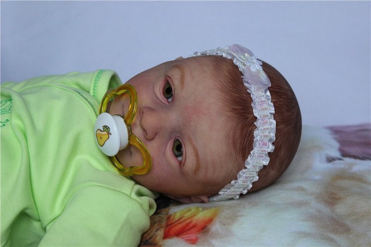 В траве сидел Кузнечик. Кукла реборн Светланы Преображеской (фото 5)