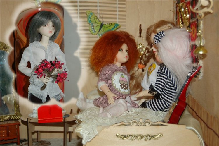 Пижамная вечеринка — Фотоистории с куклами BJD (БЖД): сериалы