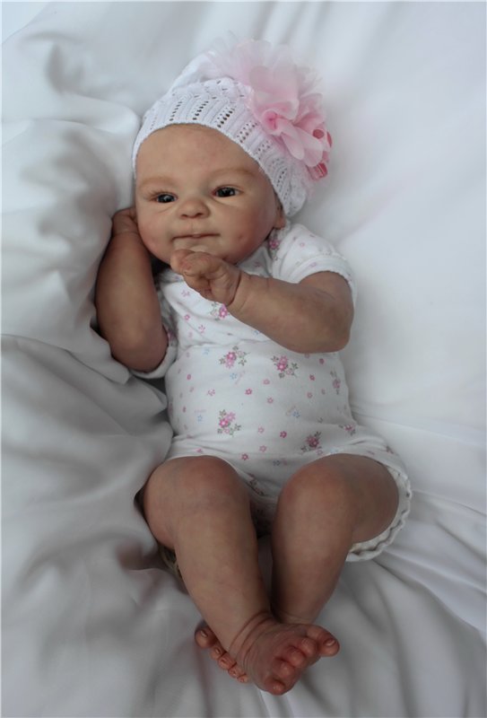 С днем рождения Оленька-olfi4ka! Кукла реборна Анастасии Гангало (фото 5)